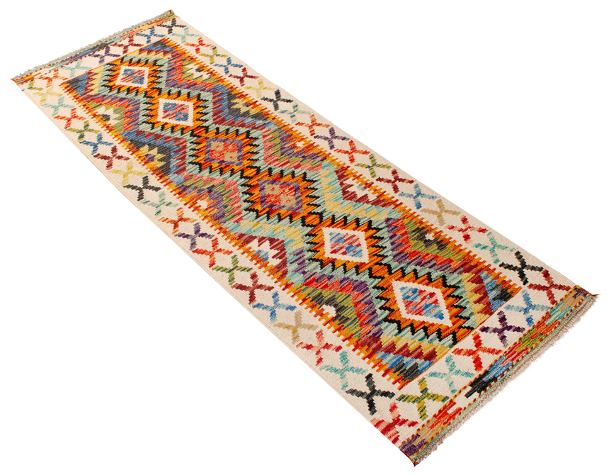 Kilim Afgano | 193 x 67 cm