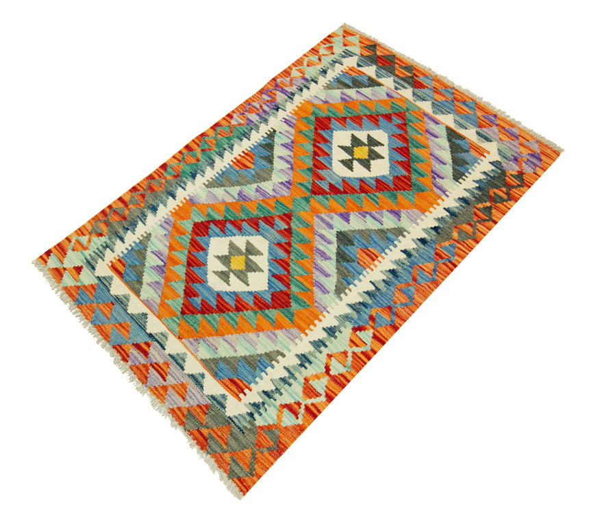 Kilim Afgano | 127 x 83 cm