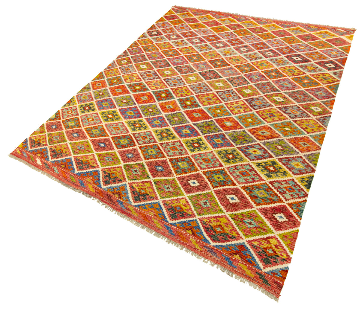 Kilim Afgano | 304 x 253 cm