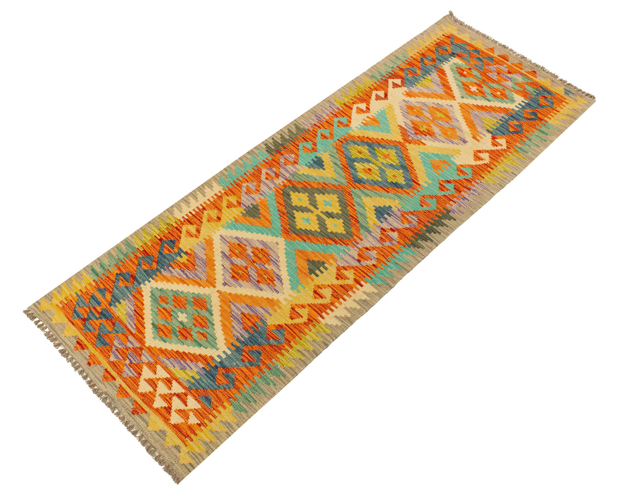 Kilim Afghan | 202 x 74 cm