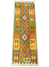 Kilim Afgano | 200 x 74 cm