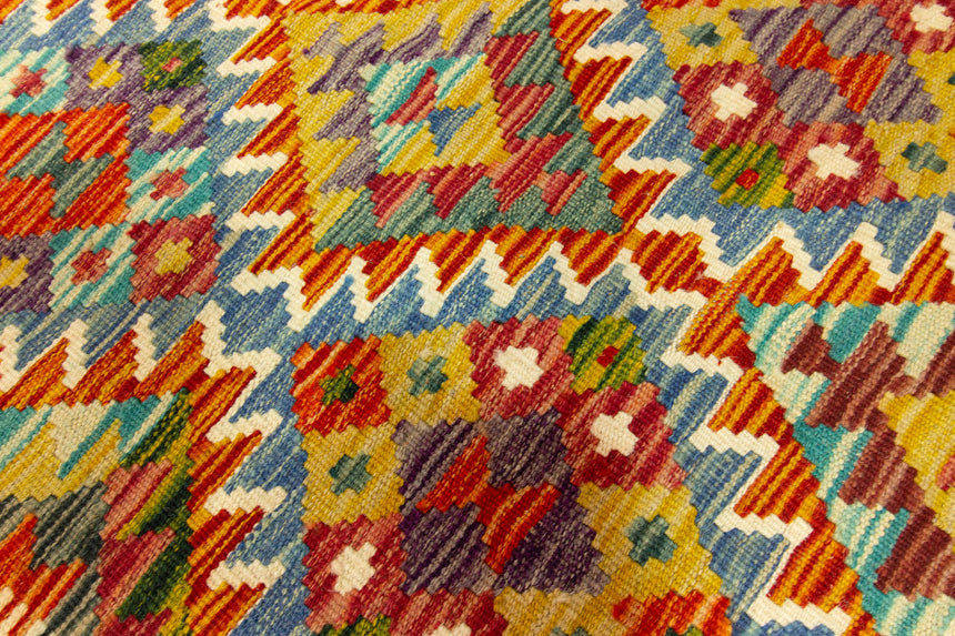 Kilim Afgano | 101 x 99 cm