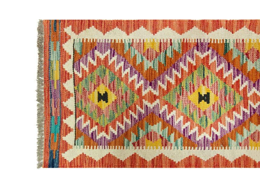 Kilim Afgano | 142 x 47 cm
