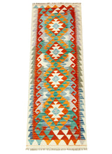 Kilim Afgano | 197 x 71 cm