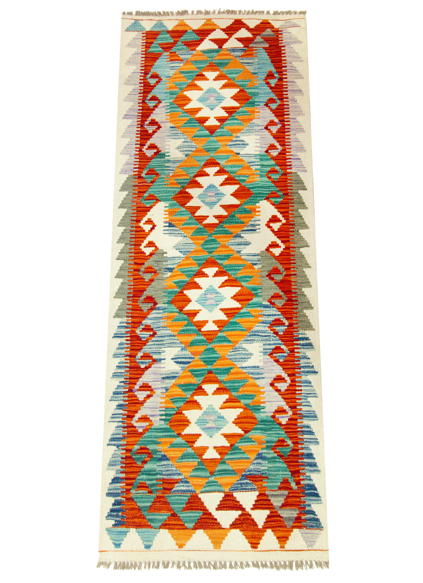 Kilim Afgano | 197 x 71 cm