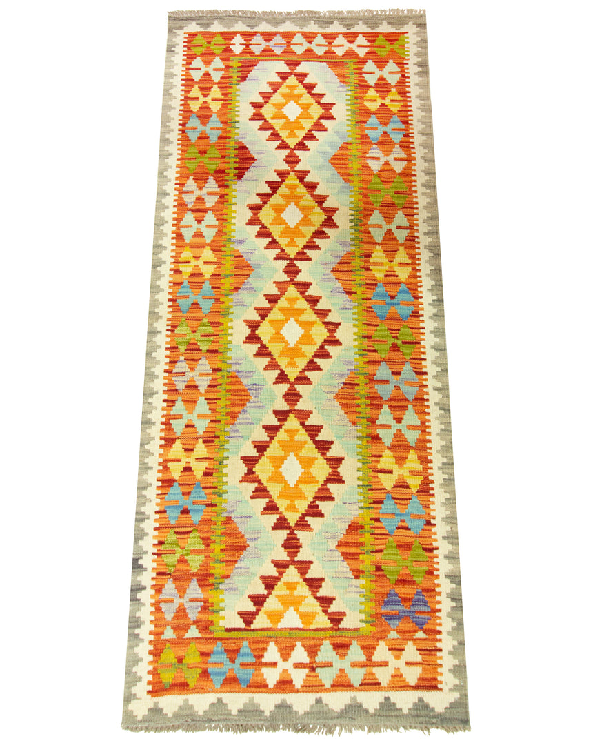 Kilim Afgano | 191 x 74 cm