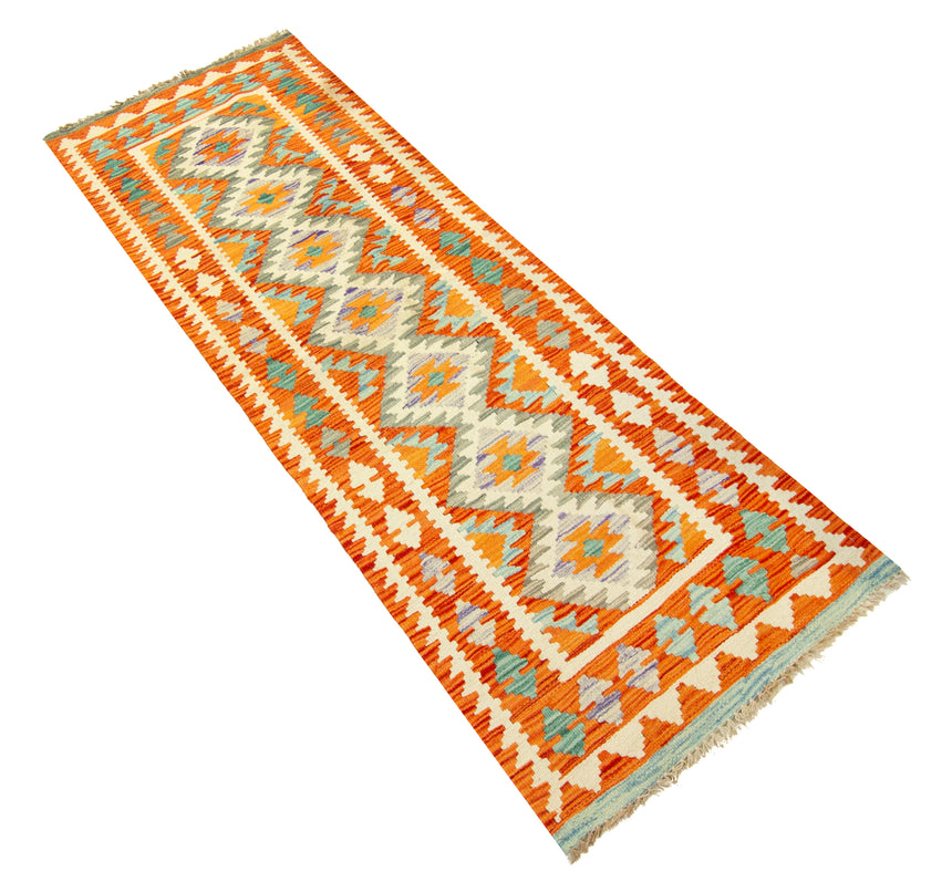 Kilim Afgano | 208 x 71 cm