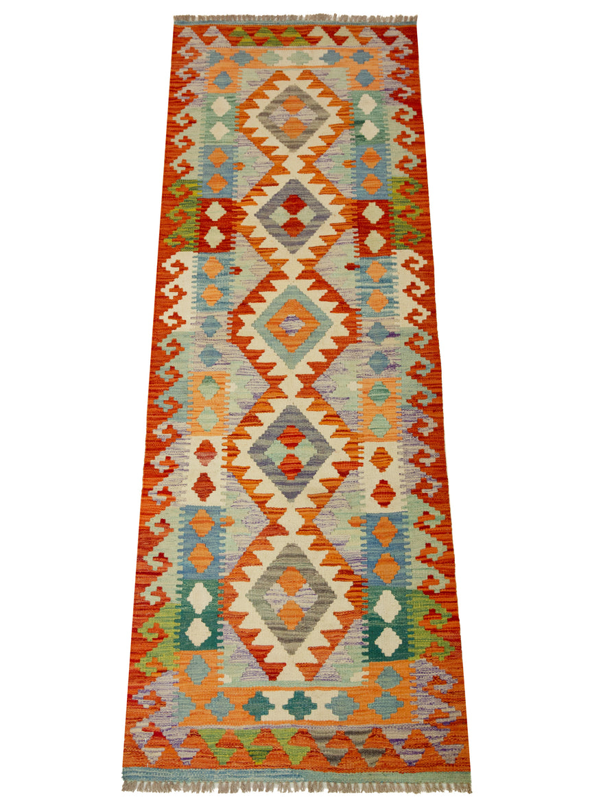 Kilim Afgano | 211 x 73 cm