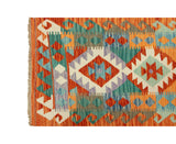 Kilim Afgano | 198 x 72 cm