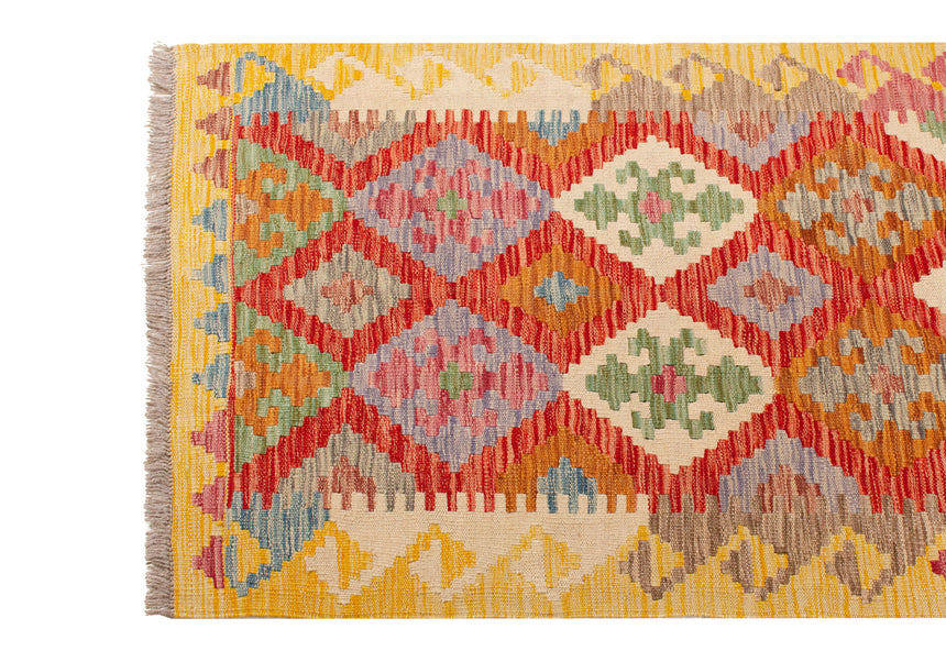 Kilim Afgano | 290 x 80 cm