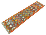Kilim Afgano | 299 x 76 cm