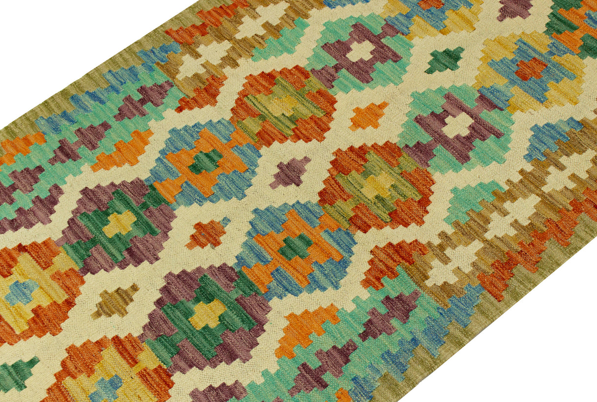 Kilim Afghan | 245 x 85 cm