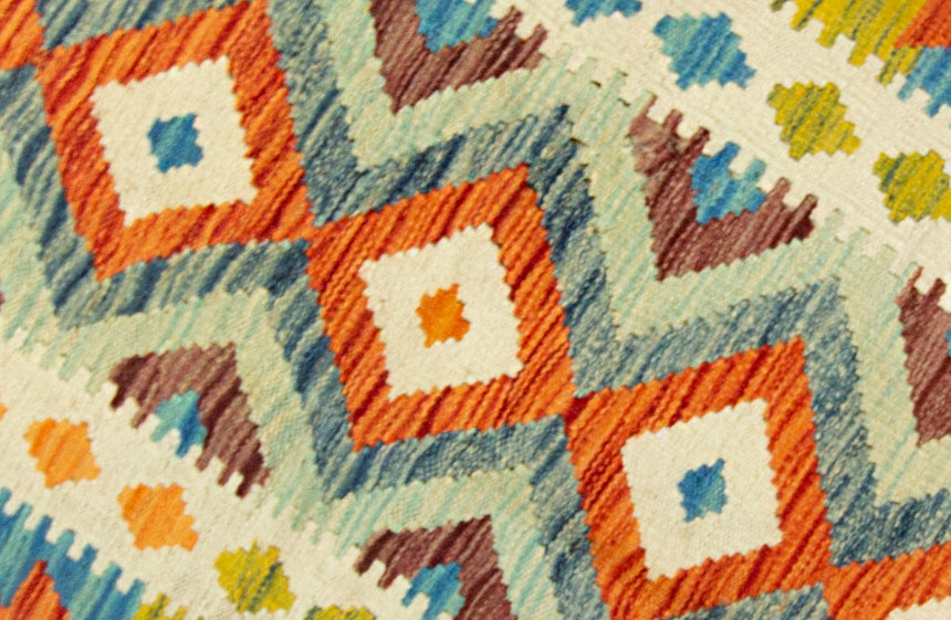 Kilim Afgano | 206 x 74 cm