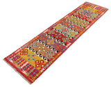 Kilim Afgano | 253 x 65 cm