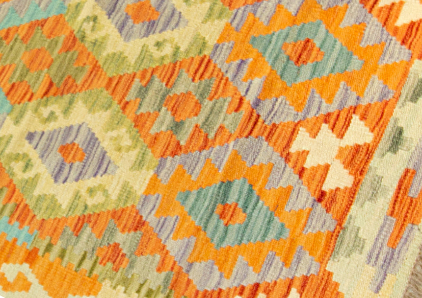 Kilim Afgano | 205 x 84 cm