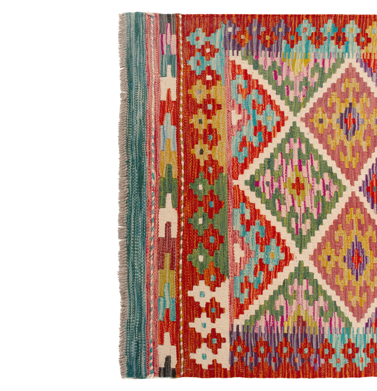 Kilim Afgano | 194 x 82 cm