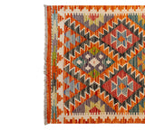 Kilim Afgano | 206 x 68 cm