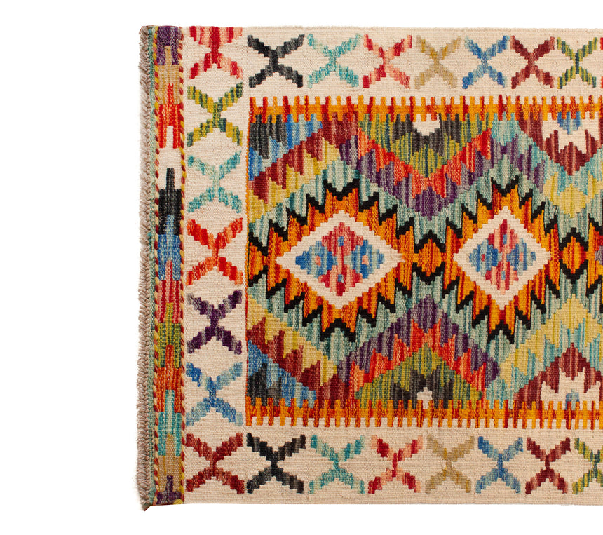 Kilim Afgano | 193 x 67 cm