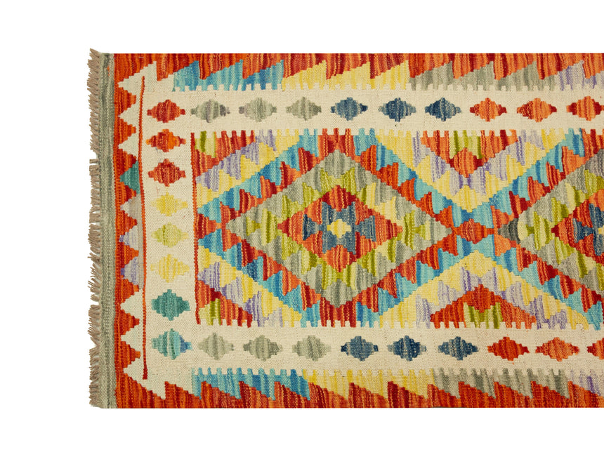 Kilim Afgano | 200 x 72 cm
