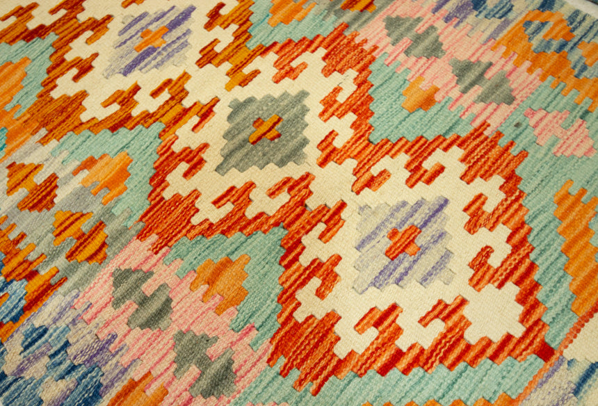 Kilim Afgano | 117 x 81 cm