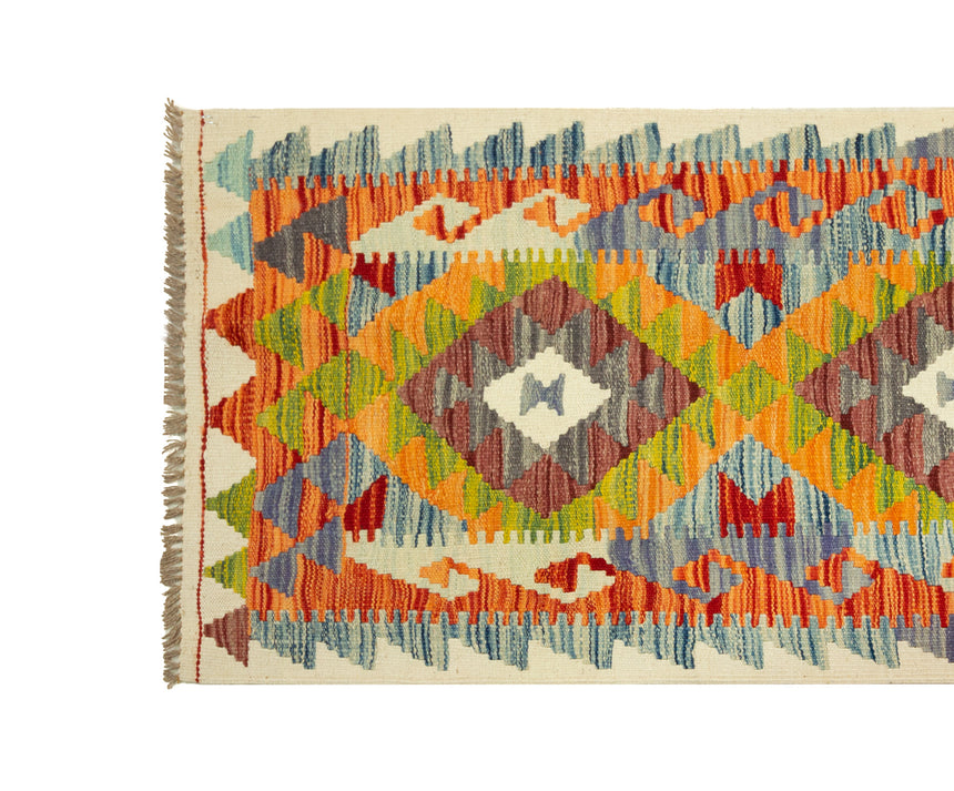 Kilim Afgano | 201 x 71 cm