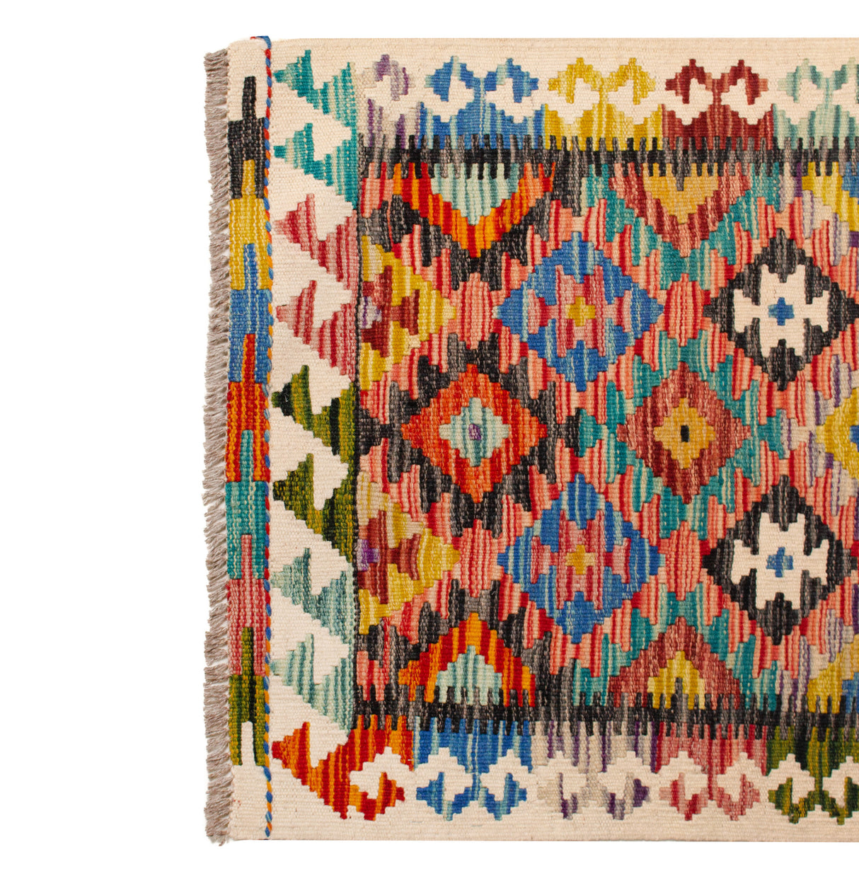 Kilim Afgano | 240 x 63 cm