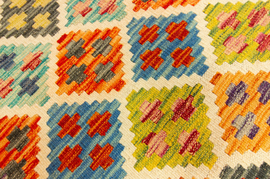 Kilim Afgano | 122 x 81 cm