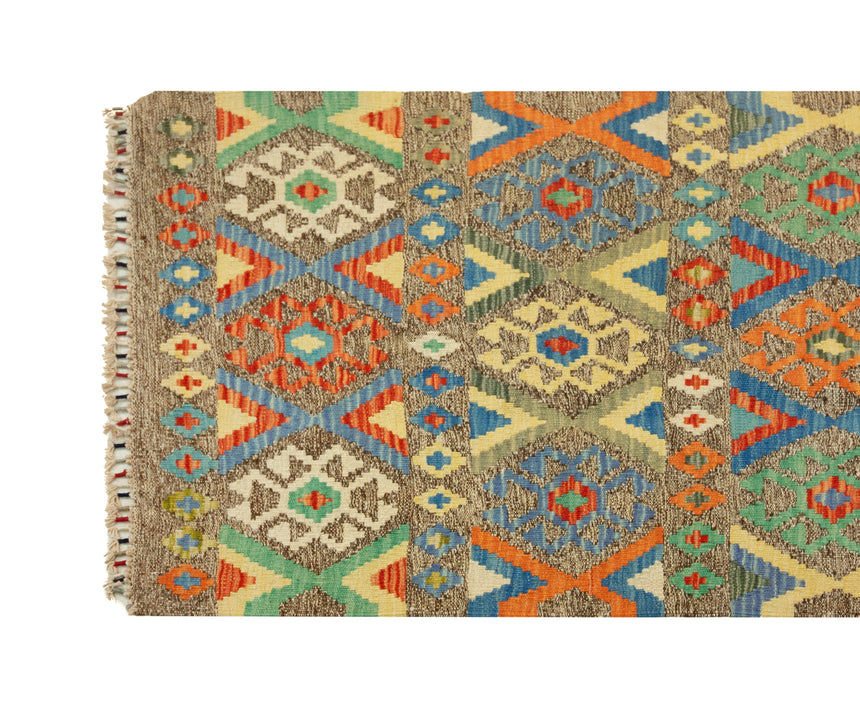 Kilim Afgano | 196 x 76 cm