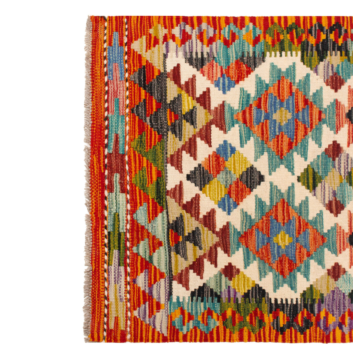 Kilim Afgano | 239 x 67 cm