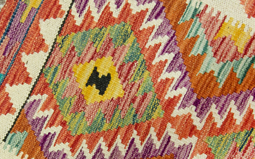 Kilim Afgano | 142 x 47 cm