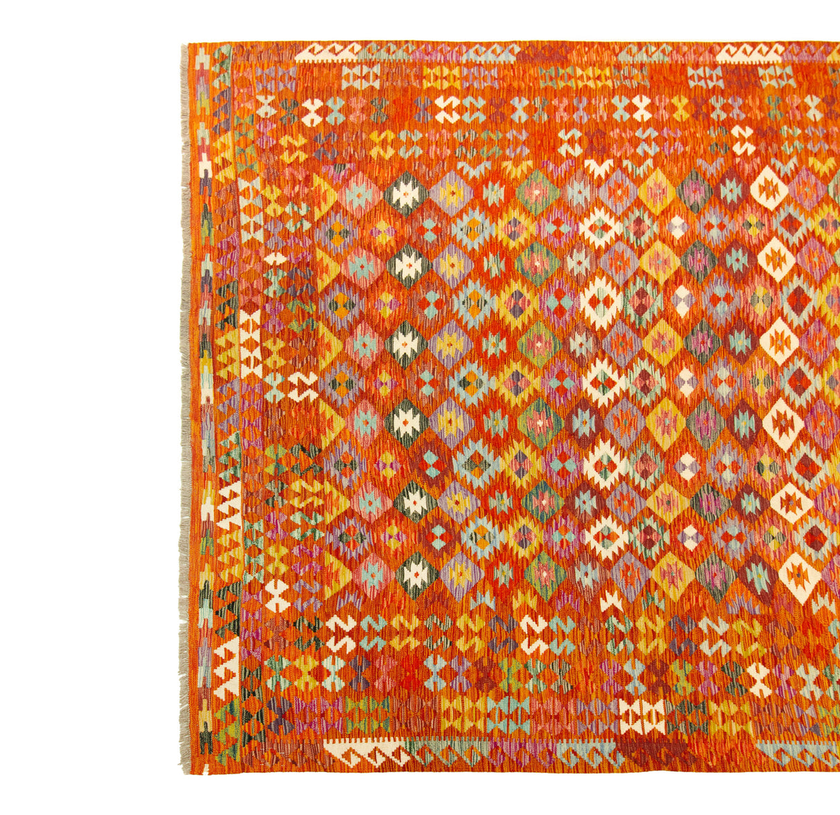 Kilim Afgano | 347 x 261 cm