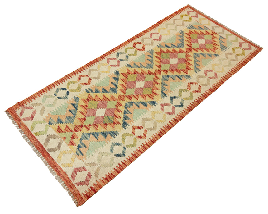 Kilim Afgano | 186 x 77 cm