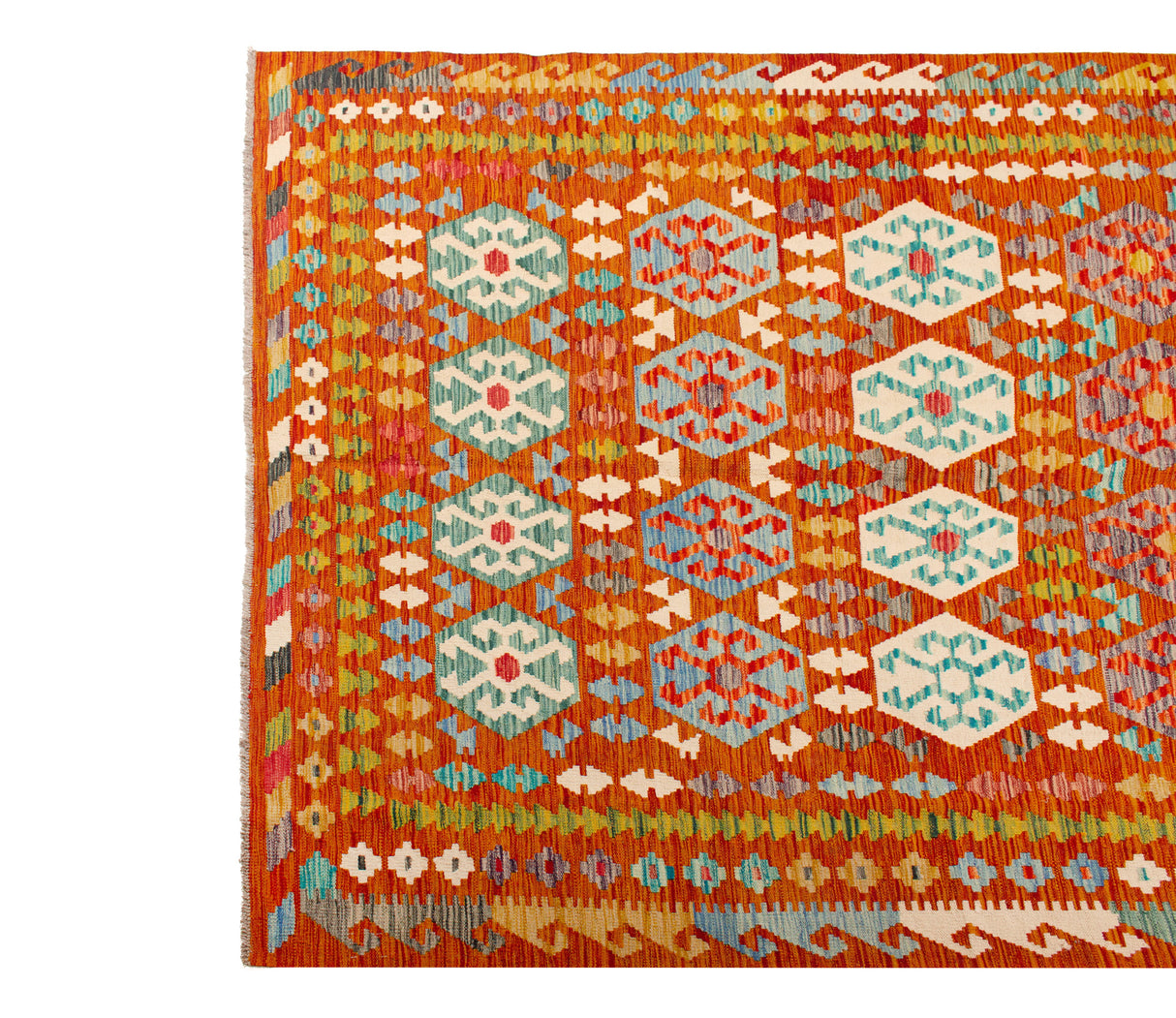 Kilim Afgano | 251 x 202 cm