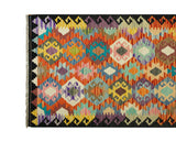 Kilim Afgano | 392 x 84 cm