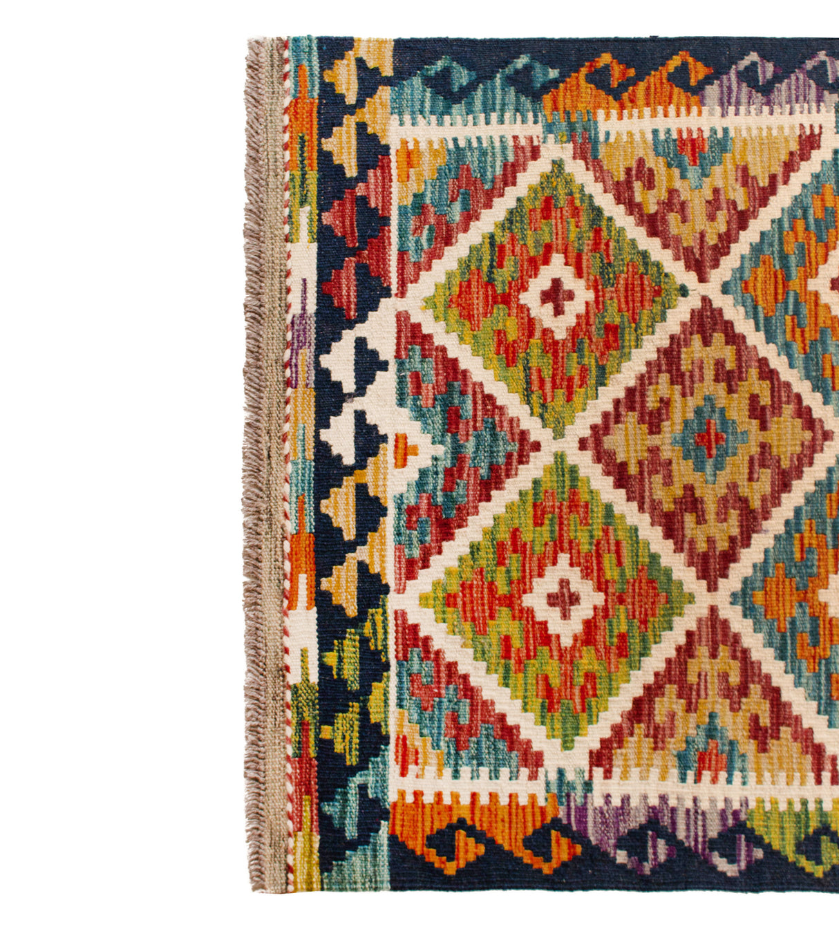 Kilim Afgano | 197 x 83 cm