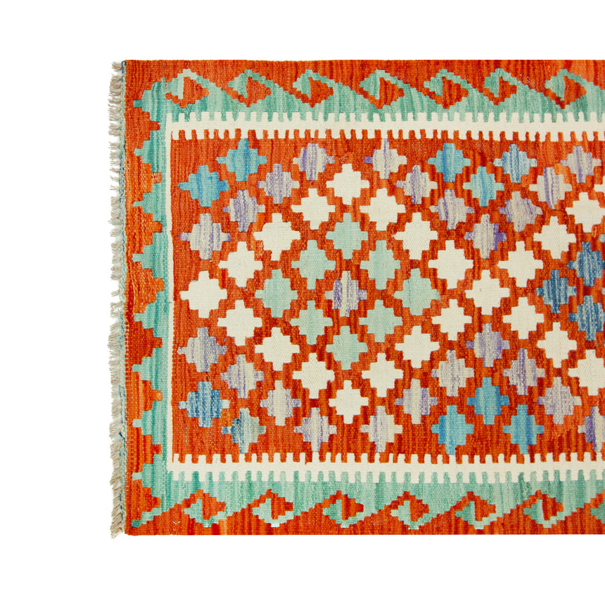 Kilim Afgano | 201 x 69 cm