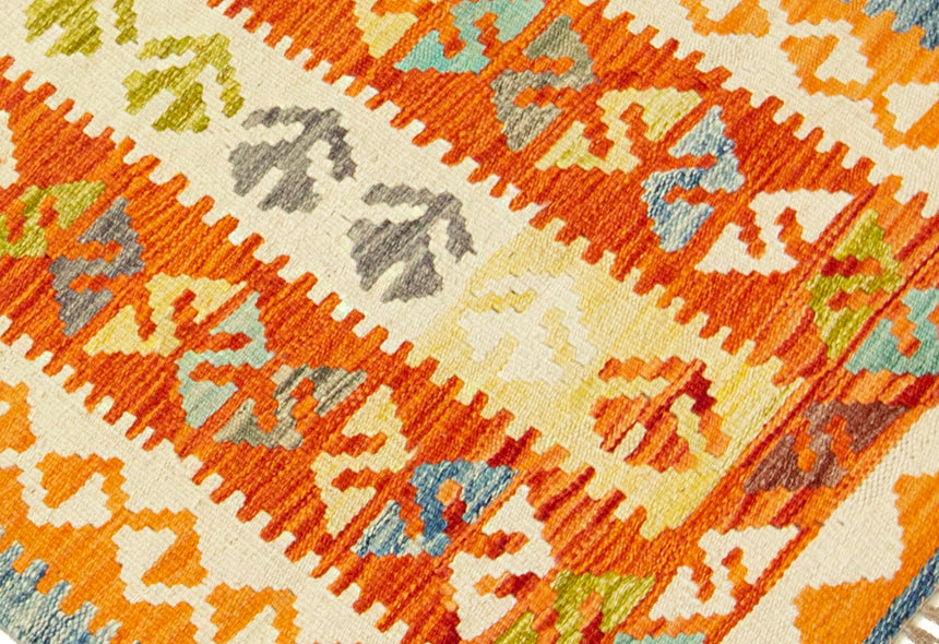 Kilim Afgano | 219 x 74 cm