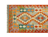 Kilim Afgano | 211 x 73 cm