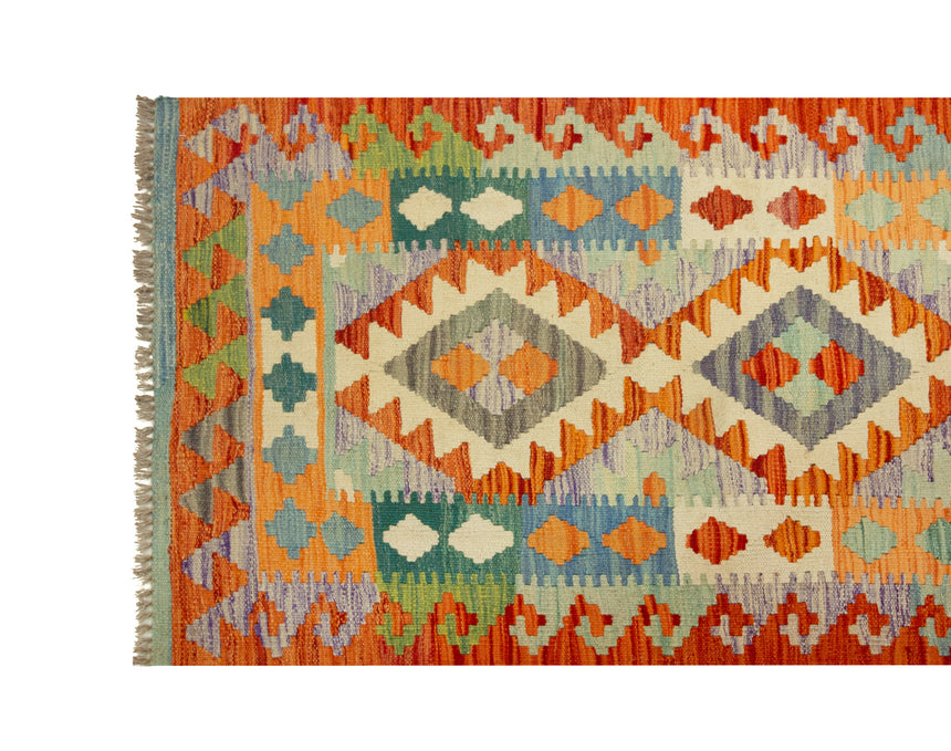 Kilim Afgano | 211 x 73 cm