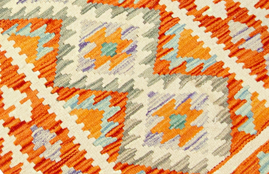Kilim Afgano | 208 x 71 cm
