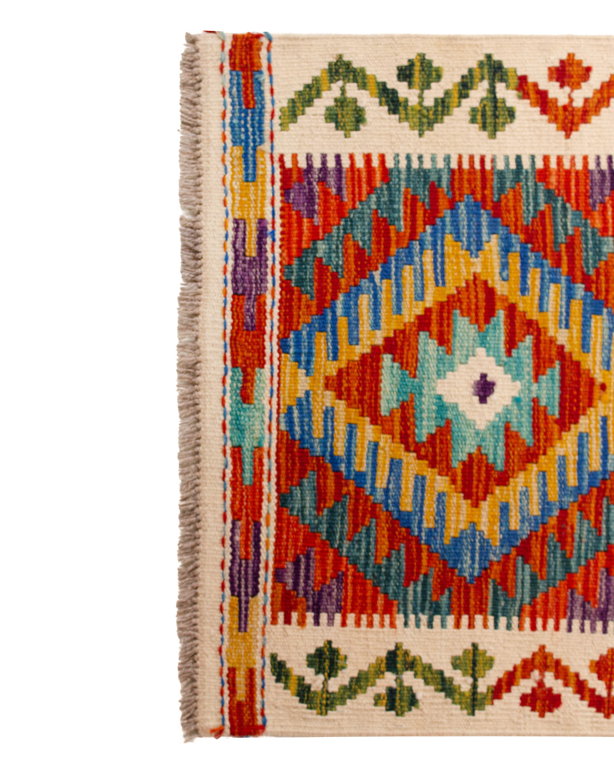 Kilim Afgano | 237 x 61 cm