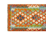 Kilim Afgano | 197 x 73 cm