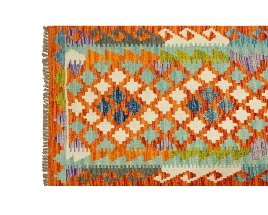 Kilim Afgano | 197 x 73 cm