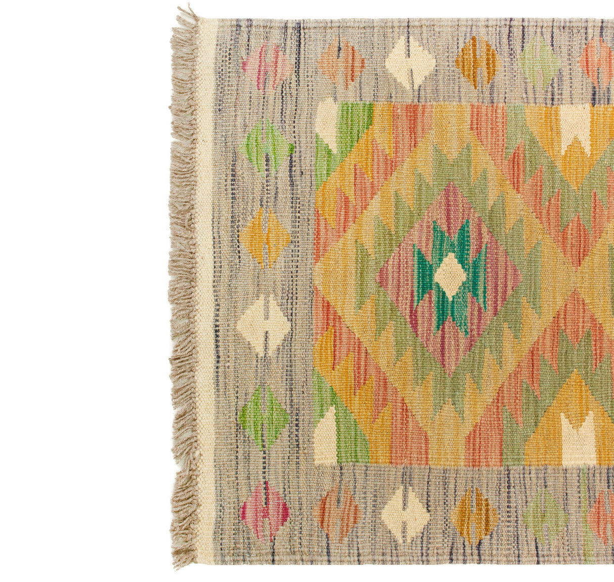 Kilim Afgano | 203 x 63 cm