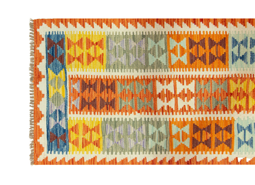 Kilim Afgano | 196 x 71 cm