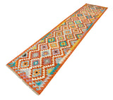 Kilim Afgano | 387 x 79 cm