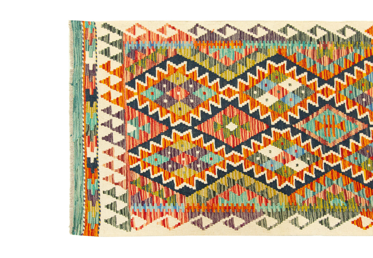 Kilim Afgano | 288 x 84 cm