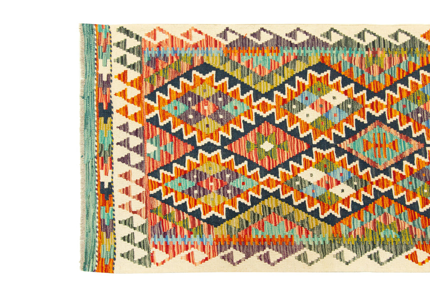 Kilim Afgano | 288 x 84 cm