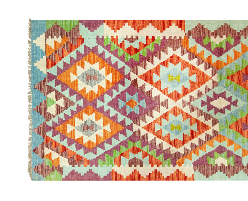 Kilim Afgano | 204 x 88 cm