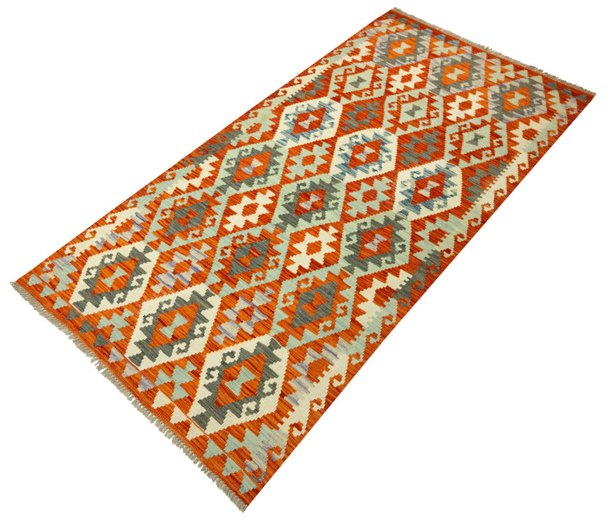 Kilim Afgano | 211 x 104 cm